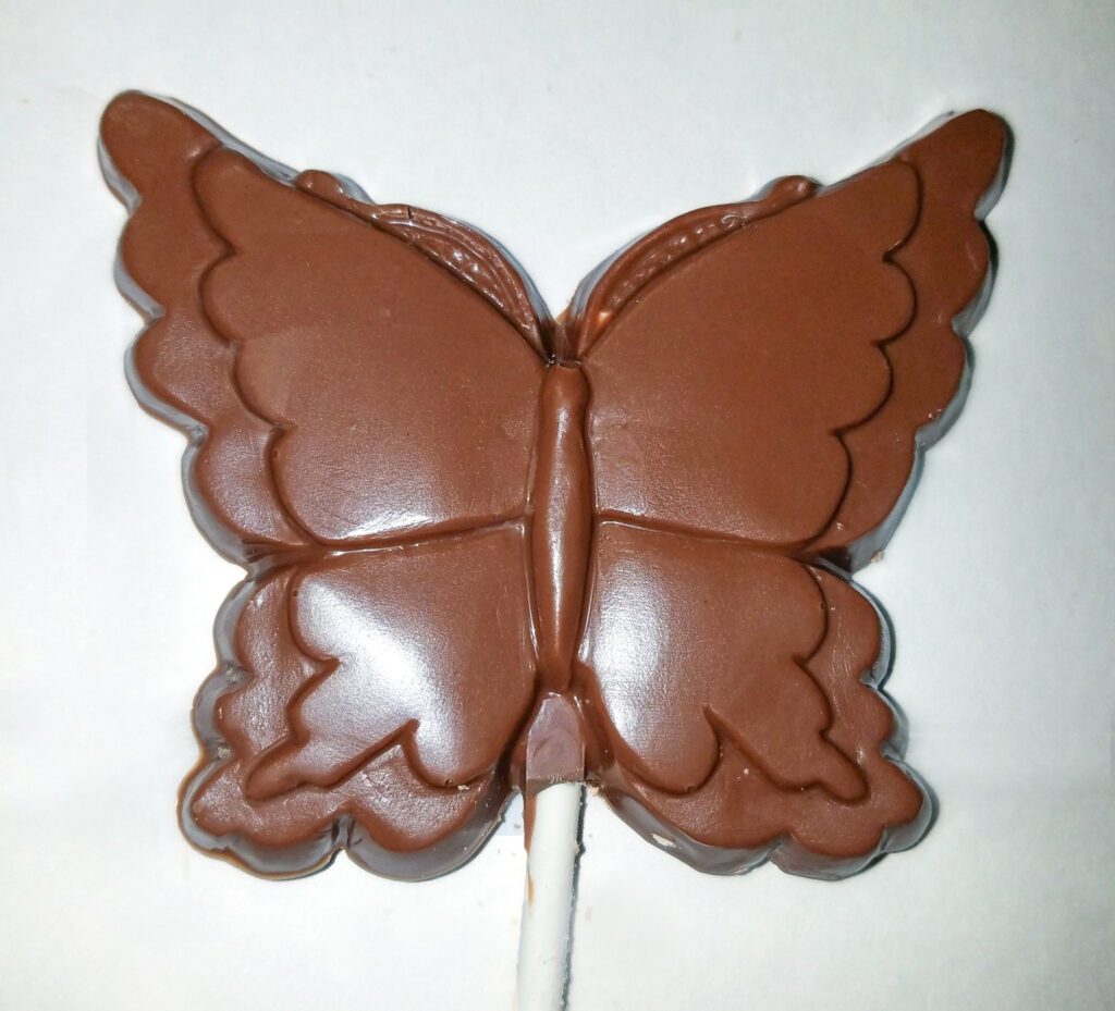 Butterfly chocolate pop